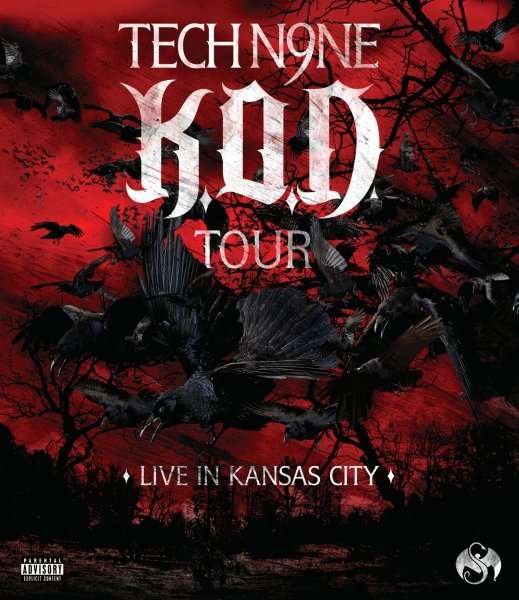 Cover for Tech N9ne · Tech N9ne-k.o.d. Tour: Live in Kansas City (Blu-ray) (2010)