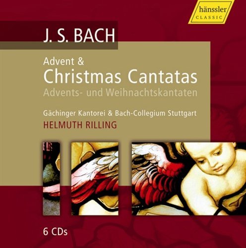Advent & Christmas Cantatas - Bach,j.s. / Bach Ensemble / Rilling - Musik - HANSSLER - 4010276021773 - 25 augusti 2009
