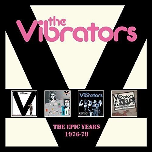Cover for The Vibrators · The Epic Years 1976-78 (4cd Box Set) (CD) [Japan Import edition] (2017)