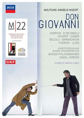 Cover for Wolfgang Amadeus Mozart · Don Giovanni (DVD) (2017)
