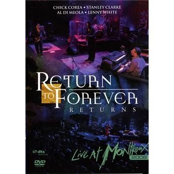 Cover for Return to Forever · Live at Montreux 2008 (DVD) (2014)