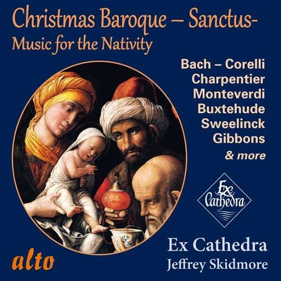 Cover for Ex Cathedra Chamber Choir · Baroque Christmas Sanctus Skidmore (CD) (2018)