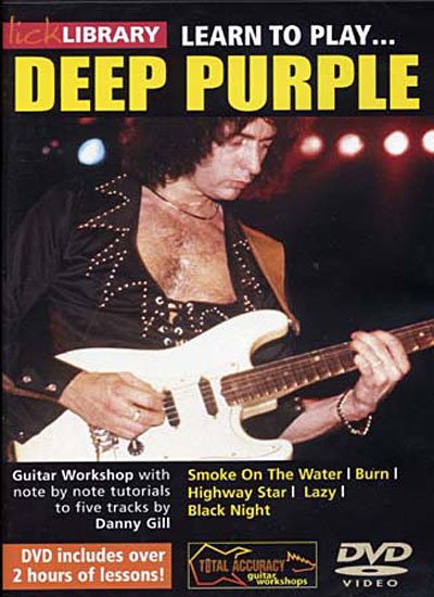 Lick Library: Learn to Play Deep Purple - Lick Library: Learn to Play De - Elokuva - Music Sales Ltd - 5060088820773 - maanantai 9. tammikuuta 2006