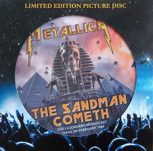 The Sandman Cometh - Picture Disc - Metallica - Música - CODA PUBLISHING LIMITED - 5060420345773 - 23 de outubro de 2020