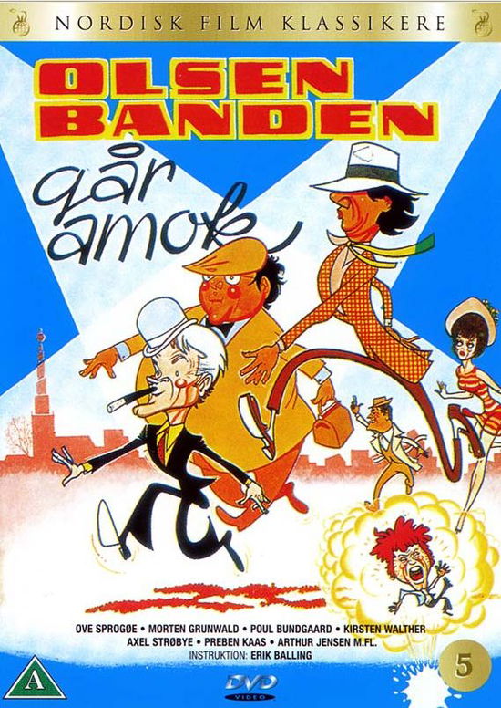 Olsen Banden 5 - Går Amok - Olsen Banden - Elokuva -  - 5708758649773 - keskiviikko 17. syyskuuta 2003