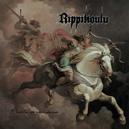 Cover for Rippikoulu · Musta Seremonia (LP) (2024)