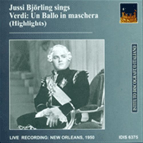 Verdi / Berger / Bjorling · Un Ballo in Mascher (CD) (2002)