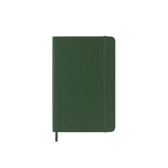 Cover for Moleskine · Moleskine 2025 12-Month Daily Pocket Softcover Notebook: Myrtle Green (Paperback Book) (2024)