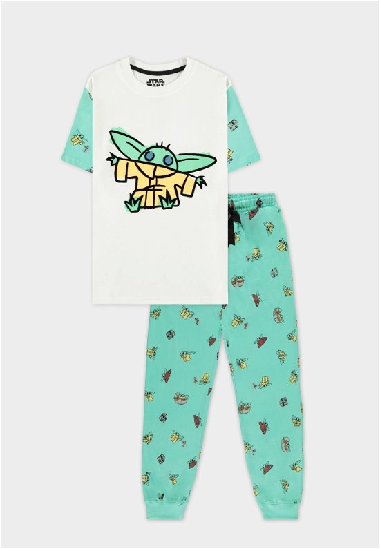 Cover for Star Wars: The Mandalorian · The Child Women'S Short Sleeved Pyjama Set Green (Pigiama Donna Tg. XS/S) (N/A)