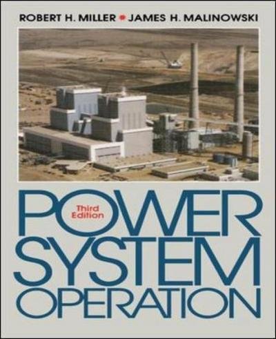 Cover for Robert Miller · Power System Operation (Hardcover Book) (1993)