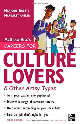 Cover for Margaret Gisler · Careers for Culture Lovers &amp; Other Artsy Types, 3rd Ed. (Mcgraw-hill Careers for You) (Pocketbok) (2006)