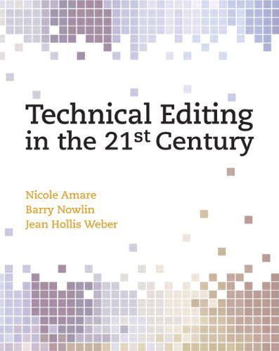 Cover for Jean Hollis Weber · Technical Editing in the 21st Century (Paperback Book) (2010)