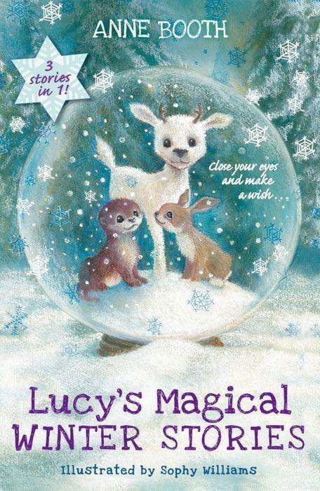 Cover for Booth, Anne (, Kent, UK) · Lucy's Magical Winter Stories (Paperback Book) (2018)