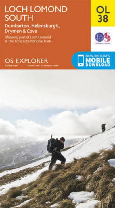 Cover for Ordnance Survey · Loch Lomond South, Dumbarton &amp; Helensburgh, Drymen &amp; Cove - OS Explorer Map (Map) [May 2015 edition] (2015)