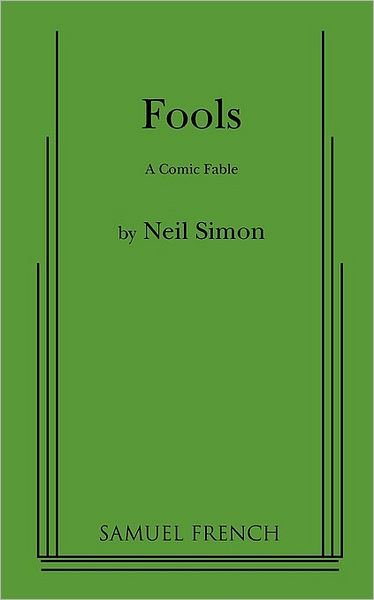 Cover for Neil Simon · Fools (Paperback Book) (2010)