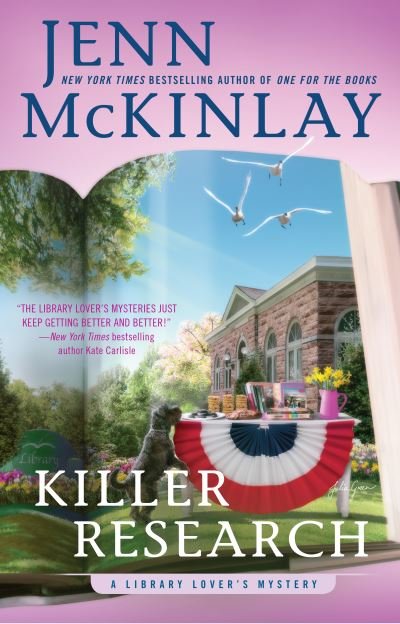 Cover for Jenn McKinlay · Killer Research - A Library Lover's Mystery (Hardcover Book) (2021)