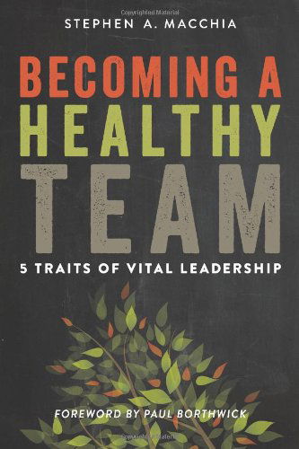 Cover for Stephen A. Macchia · Becoming a Healthy Team: 5 Traits of Vital Leadership (Taschenbuch) (2014)