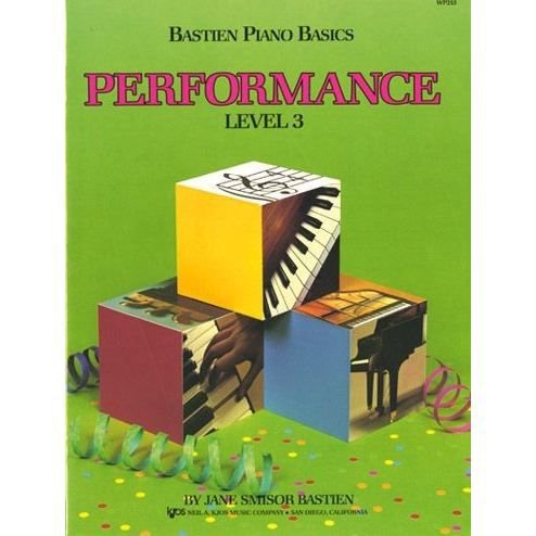 Cover for Bastien Pe · Bastien performance 3 (Book) (1995)