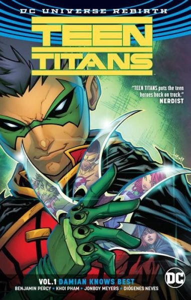 Cover for Benjamin Percy · Teen Titans Vol. 1: Damian Knows Best (Rebirth) (Pocketbok) (2017)