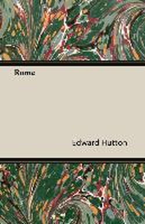 Cover for Edward Hutton · Rome (Paperback Book) (2007)