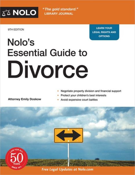 Cover for Emily Doskow · Nolo's Essential Guide to Divorce (Pocketbok) (2022)