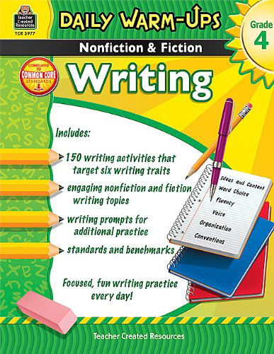 Cover for Ruth Foster · Daily Warm-ups: Nonfiction &amp; Fiction Writing Grd 4 (Paperback Book) [Workbook edition] (2012)