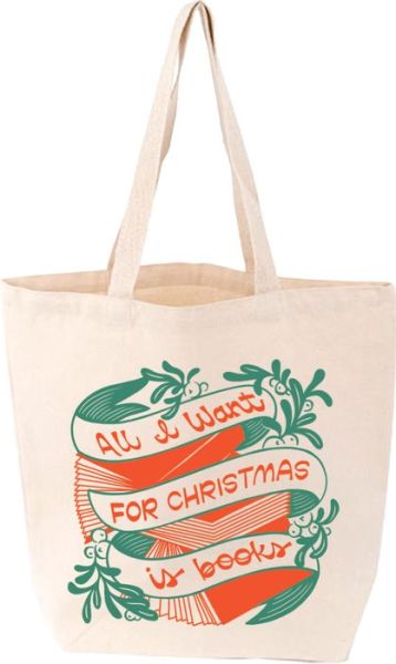 Cover for Gibbs Smith Publisher · All I Want for Christmas Is Books Tote (Trykksaker) (2020)