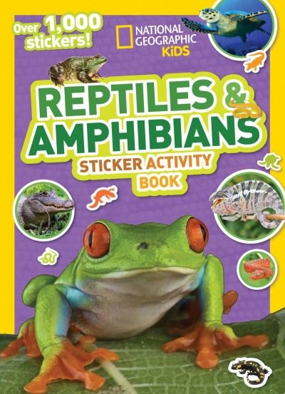 Cover for National Geographic Kids · National Geographic Kids Reptiles and Amphibians Sticker Activity Book - NG Sticker Activity Books (Paperback Bog) (2017)