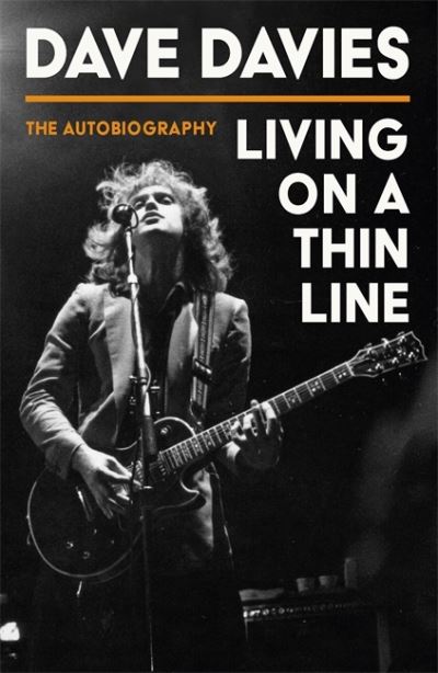 Cover for Dave Davies · Living on a Thin Line (Book) (2023)