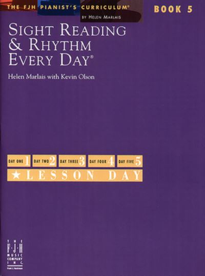 Cover for Helen Marlais Kevin Olson · Sight Reading and Rhythm Every Day, Book Five (Book) (2023)