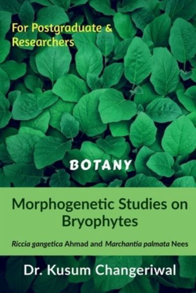 Cover for Kusum · Morphogenetic Studies on Bryophytes (Bog) (2020)