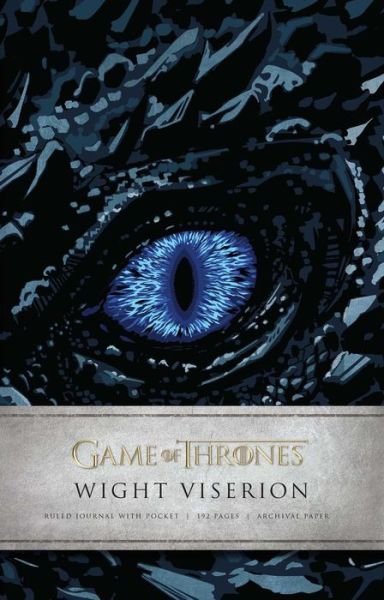 Game of Thrones: Ice Dragon Hardcover Ruled Journal - Insight Editions - Livros - Insight Editions - 9781683836773 - 2 de abril de 2019