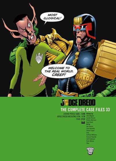 Judge Dredd: The Complete Case Files 33 - Judge Dredd: The Complete Case Files - John Wagner - Boeken - Rebellion Publishing Ltd. - 9781781086773 - 30 mei 2019