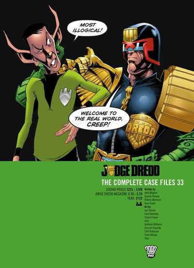 Cover for John Wagner · Judge Dredd: The Complete Case Files 33 - Judge Dredd: The Complete Case Files (Paperback Bog) (2019)