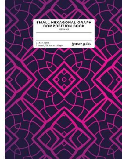 Cover for Stepney Books · Small Hexagonal Graph Composition Book (Paperback Book) (2018)