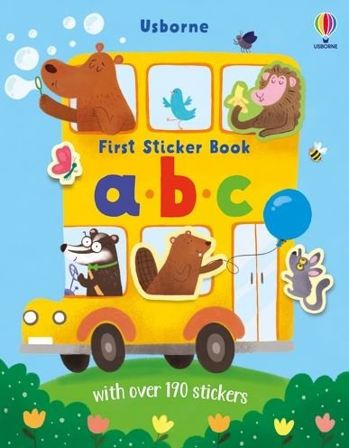Cover for Alice Beecham · First Sticker Book abc - First Sticker Books (Paperback Book) (2023)