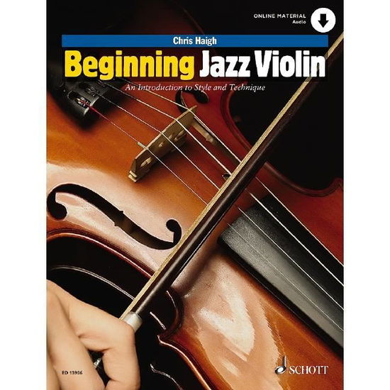 Cover for Chris Haigh · Beginning Jazz Violin (Sheet music) (2019)