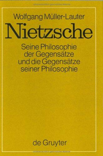 Cover for W. Müller-Lauter · Nietzsche (Book) (1971)