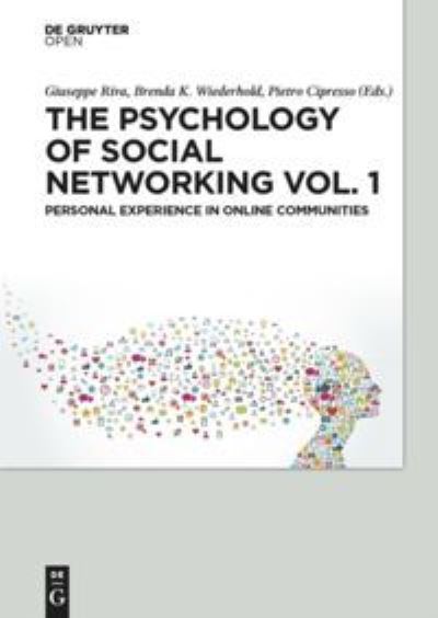 Cover for Giuseppe Riva · Psychology of Social Networking Vol. 1 (Book) (2016)