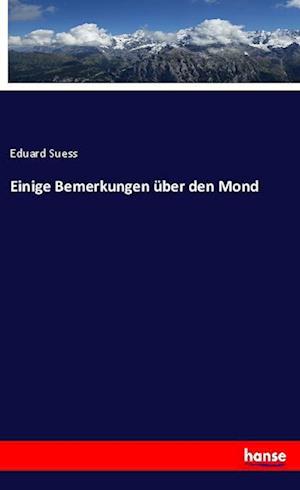 Cover for Suess · Einige Bemerkungen über den Mond (Book)