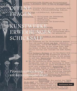 Cover for OFFENE FRAGEN. Kunstwerke – Erwerbungen – Schicksale: Provenienzforschung am Kunstmuseum Basel (Hardcover Book) (2025)