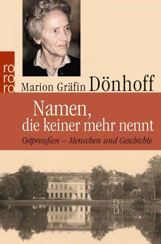 Cover for Marion Grafin Donhoff · Namen, Die Keiner Mehr Nennt: Ostpreussen - Menschen Und Geschichte (Book)