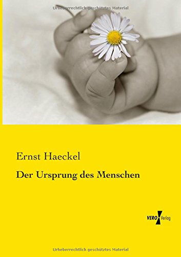 Cover for Ernst Haeckel · Der Ursprung Des Menschen (Taschenbuch) [German edition] (2019)