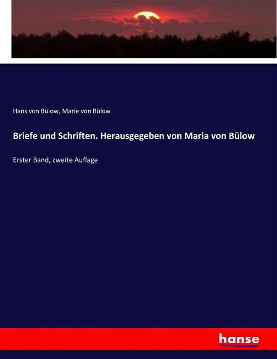Cover for Bülow · Briefe und Schriften. Herausgegeb (Bok) (2017)