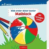 Cover for Corina Beurenmeister · Mein erster dicker bunter Malblock (Paperback Book) (2021)