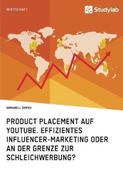 Cover for Domke · Product Placement auf YouTube. Ef (Buch) (2018)