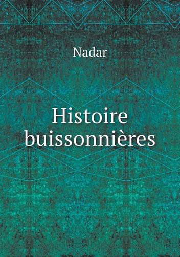 Cover for Nadar · Histoire Buissonnières (Paperback Book) [French edition] (2013)