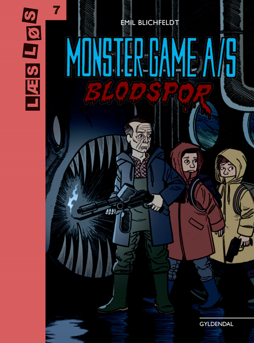 Cover for Emil Blichfeldt · Læs løs 7: Monster Game A/S. Blodspor (Innbunden bok) [1. utgave] (2020)
