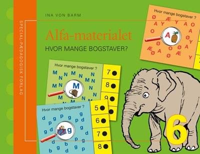 Cover for Ina Von Barm · Alfa - Hvor mange bogstaver? (Tryksag) [1. udgave] (2000)