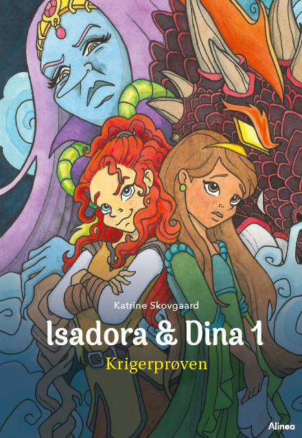 Cover for Katrine Skovgaard Rasmussen · Isadora og Dina: Isadora og Dina - Krigerprøven, Blå Læseklub (Bound Book) [1st edition] (2023)